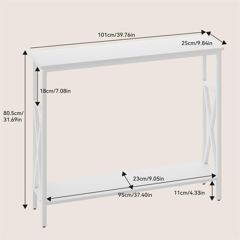 101cm Console Table