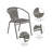 Basdeo Premium All-Weather Wicker Outdoor Stacking Dining Armchair