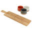 5 Pc Stoneware Serving Condiment Sets
