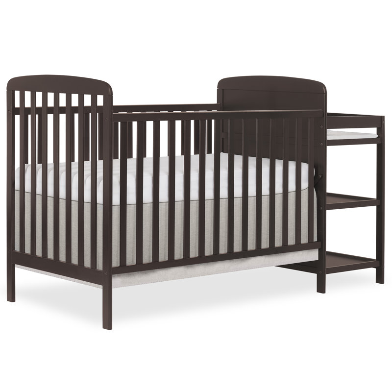 Lit de bébé convertible 4-en-1 Peckham, Morceaux de chocolat