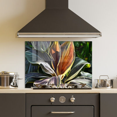 Stunning Tempered Glass Wall Art Painting, 27.6 x 39.4 inches | 100% Tempered Glass, Thickness: 0.16 inches | Elegant Home Decor for Living Room or Office, Durable & Easy to Clean, Perfect Gift Idea