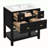 Free Standing Single Vanity Set with 5 Drawers-1018758526