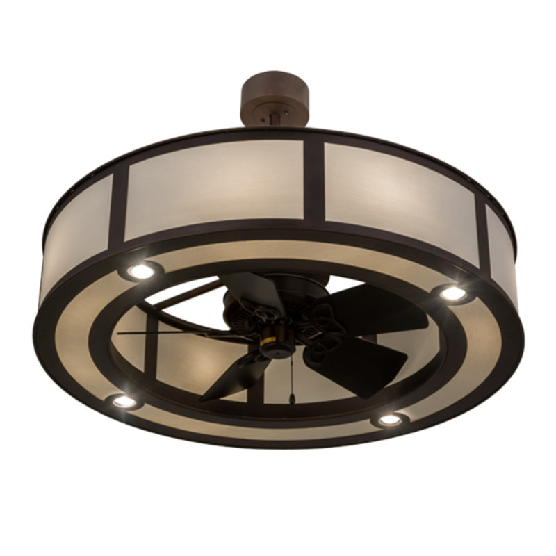 Smythe Craftsman Downrod Ceiling Fan