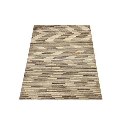 Tapis gris Ortega