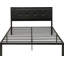 Lit plateforme tapissier Brookneal-752459765