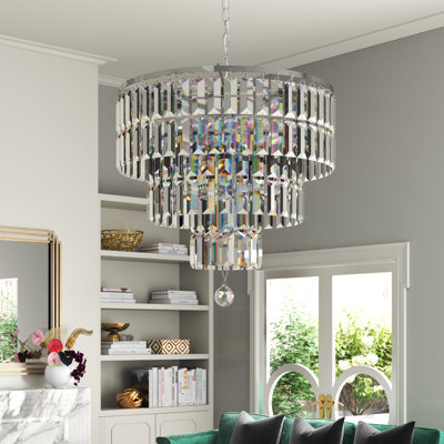 5-Light Crystal Chandelier