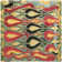 Kline Ikat Hand Tufted Wool Ikat Rug