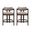 Tabourets de bar rembourrés 26 po Evesham-972971286