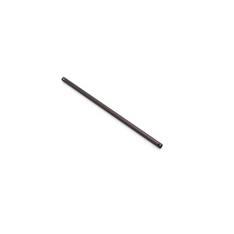 Smart Ceiling Fan Downrod, Oil Rubbed Bronze, 24" H x 0.81" W x 0.81" D
