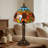 14" Tiffany Sunflower Table Lamp (Bulb Include)