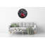 Jesmine Glass Wall Clock