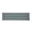 Modern Outdoor Aluminum Dining Bench, Dark Grey