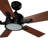 Marshalltown 56'' Smart Ceiling Fan With Wall Control, Light Kit Included,Works With Google Assistant And Amazon Alexa,Siri Shortcut.