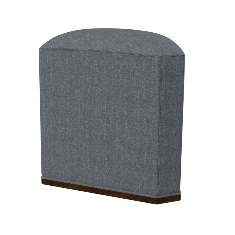 Repose-pieds Quinn, Noyer américain, 100% polyester Elise Harbor