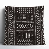 Geometric Cotton Throw Pillow