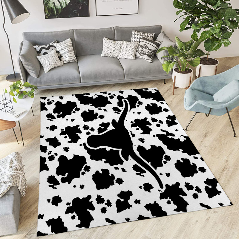 Tapis intérieur / extérieur rectangulaire en polyester tissé à la machine, Rectangle 2 pi x 3 pi