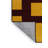 Machine Washable Checkered Red Area Rug