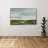 "The Path of Water" by Julia Purinton Print on Canvas in a Silver Floater Frame-110965389