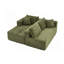 Canapé modulaire de 105 po avec canapé en forme de L et canapé-lit modulaire sans dossier de 105 po-1499655169-1499655174-1499655175