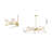 Hecket 12 Light Transitional Chandelier With Glass Shades-88071747