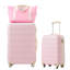Valise Hardshell 2 pièces + valise à roulettes avec verrou TSA léger 20 po + 28 po-129368072