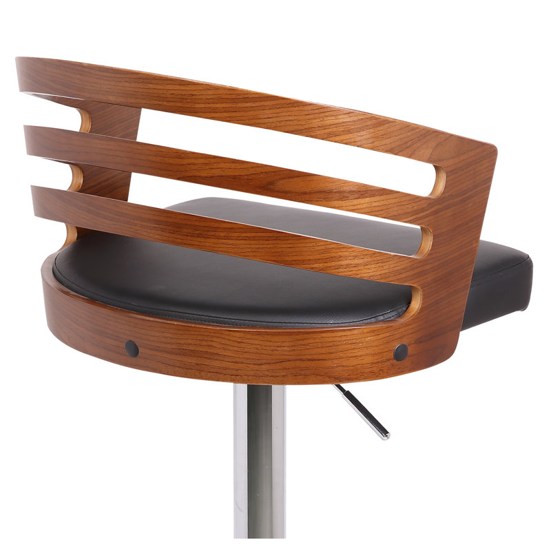 Tabouret de bar rotatif à hauteur ajustable Kaat