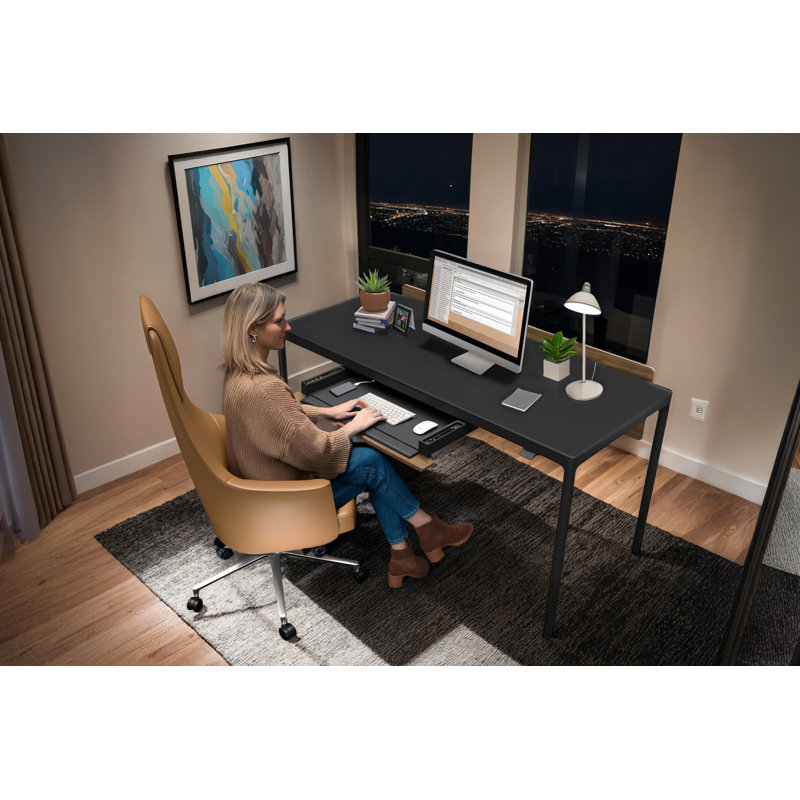 Luma Office - Keyboard/Storage Drawer - Natural Walnut