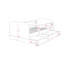Cicero Drawer Convertible Bed and Mattress-814450398-814450399