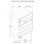 Commode 4 tiroirs Hemlock