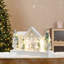 Décoration de table 16 "L Christmased Snowed Villages