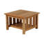 Mission Outdoor Square Teak Coffee Table
