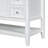 36'' Single Bathroom Vanity With Ceramic Top And Storage