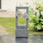 Fontaine de jardin d'extérieur moderne géométrique avec lumière à DEL H 27,17 po Witta