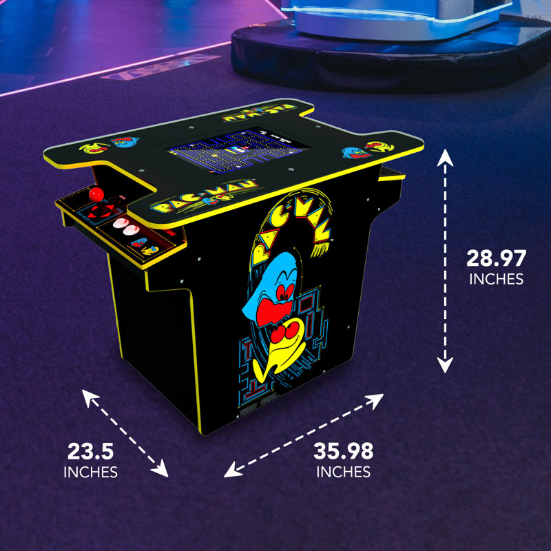 Arcade1Up Pac-Man Head-to-Head Black Series Edition Arcade