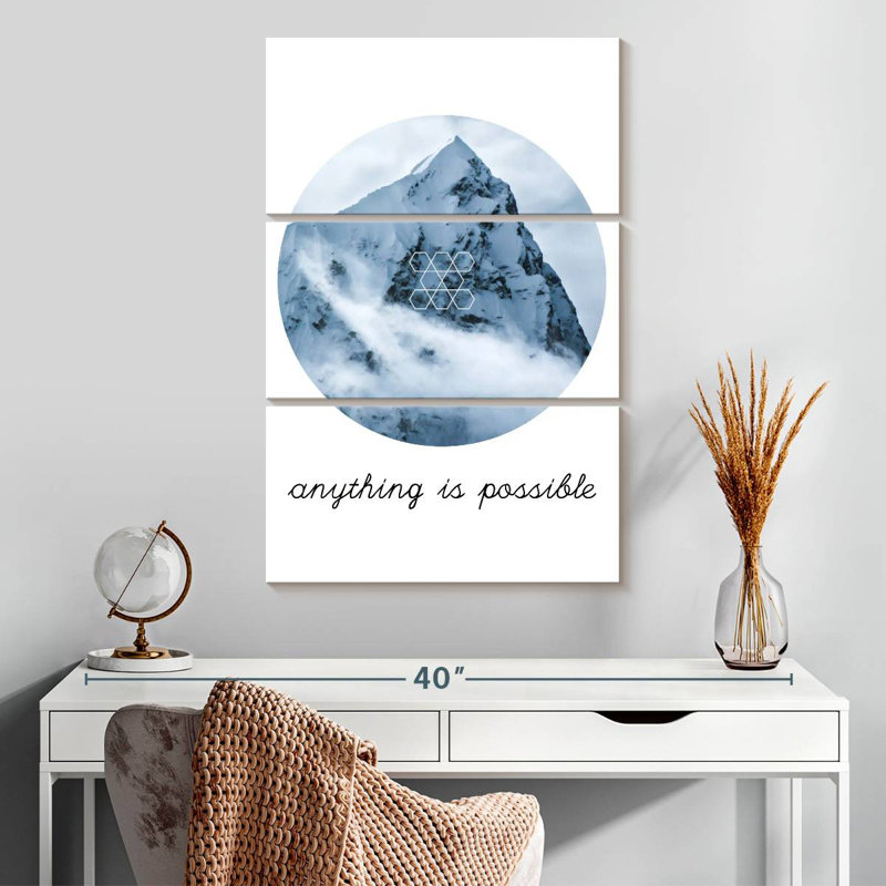 Tergel Geo Tout est possible, H 32 po x l 20 po