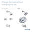 Robinet de douche et baignoire Posi-Temp Eco-Performance Eva Conversion-49980526