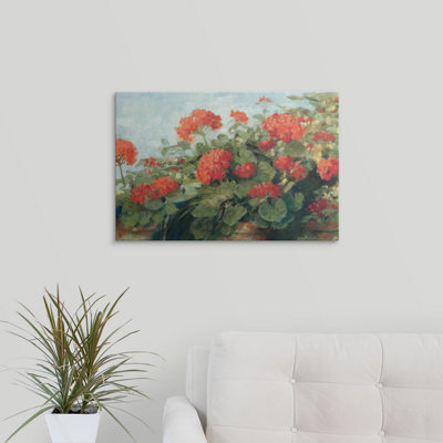 " Geranium Wave " by Carol Rowan