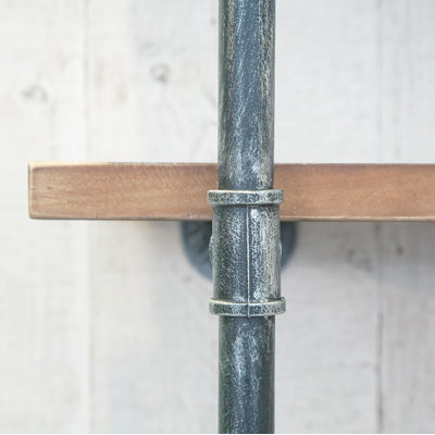 Argante 3 Piece Industrial Pipe Shelves