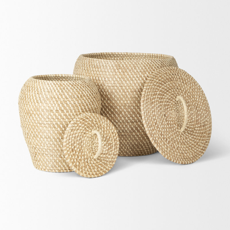 Bayou Breeze Seagrass Decorative Basket
