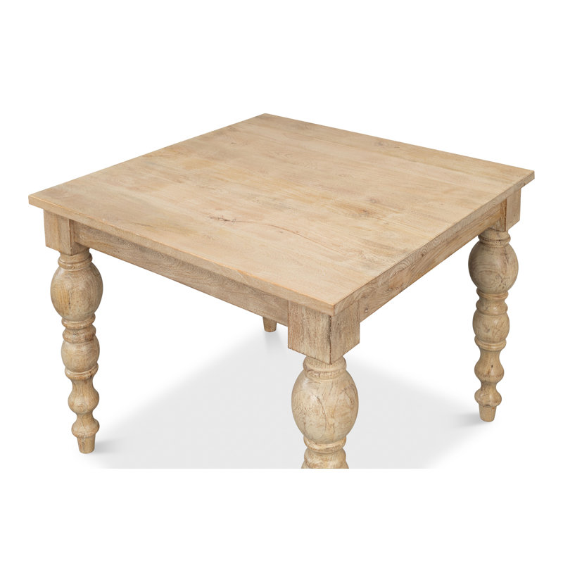 Jocelyn Square Solid Wood Dining Table