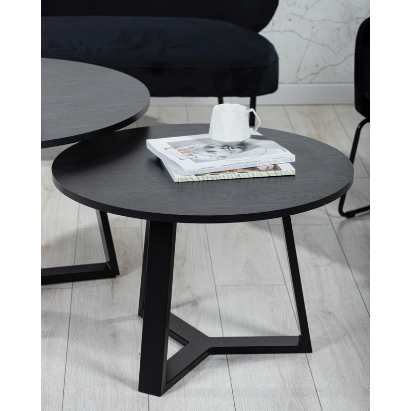Alezia Frame Coffee Table, 53cm H x 90cm W x 90cm D