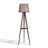 Artisan Walnut Drum Shade Floor Lamp