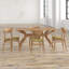 Babali 4 - Person Four Leg Dining Set