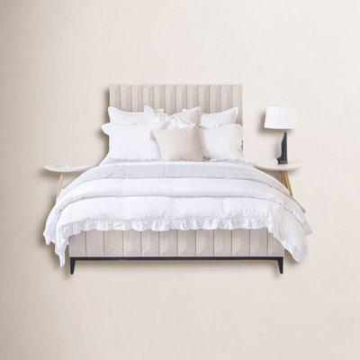 Couverture 100% coton Nantucket Matelasse