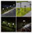 4'' Solar Powered Integrated LED Outdoor Floor Lamp
