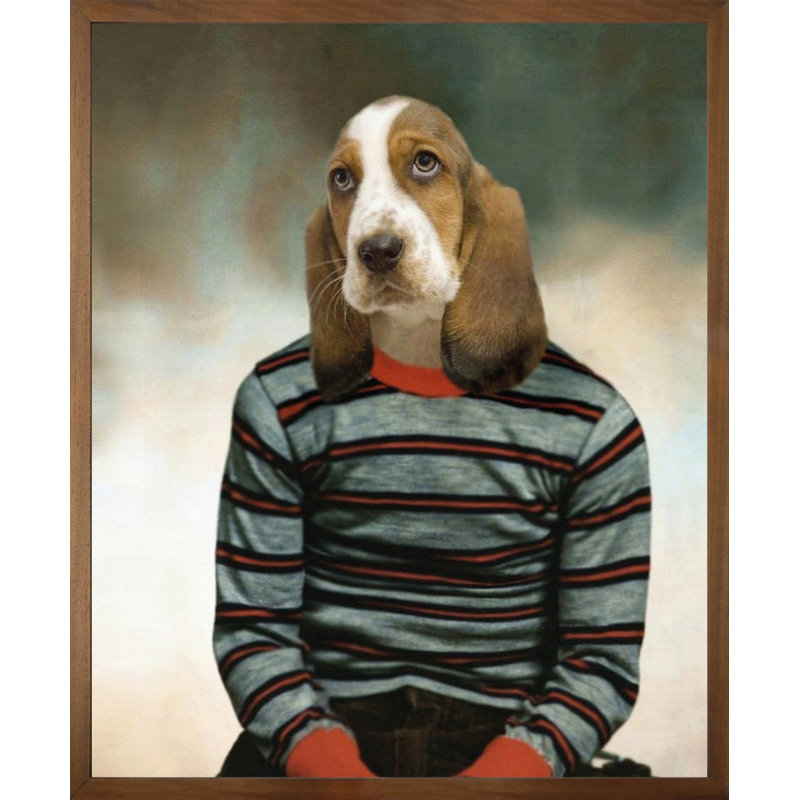 Hunter HR by Angela Rossi - Single Picture Frame Print on Canvas