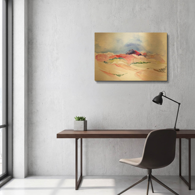 " Desertscape ", 36"x24"
