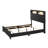 1Pc Panel Bed Headboard With LED(Only Bed)-989014046