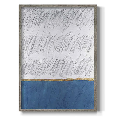 Chroma Tract II, reproduction encadrée - bois massif