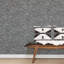 TexStyle Bronze Striping Effect 33' L x 21" W Metallic/Satin Wallpaper Roll-62057507